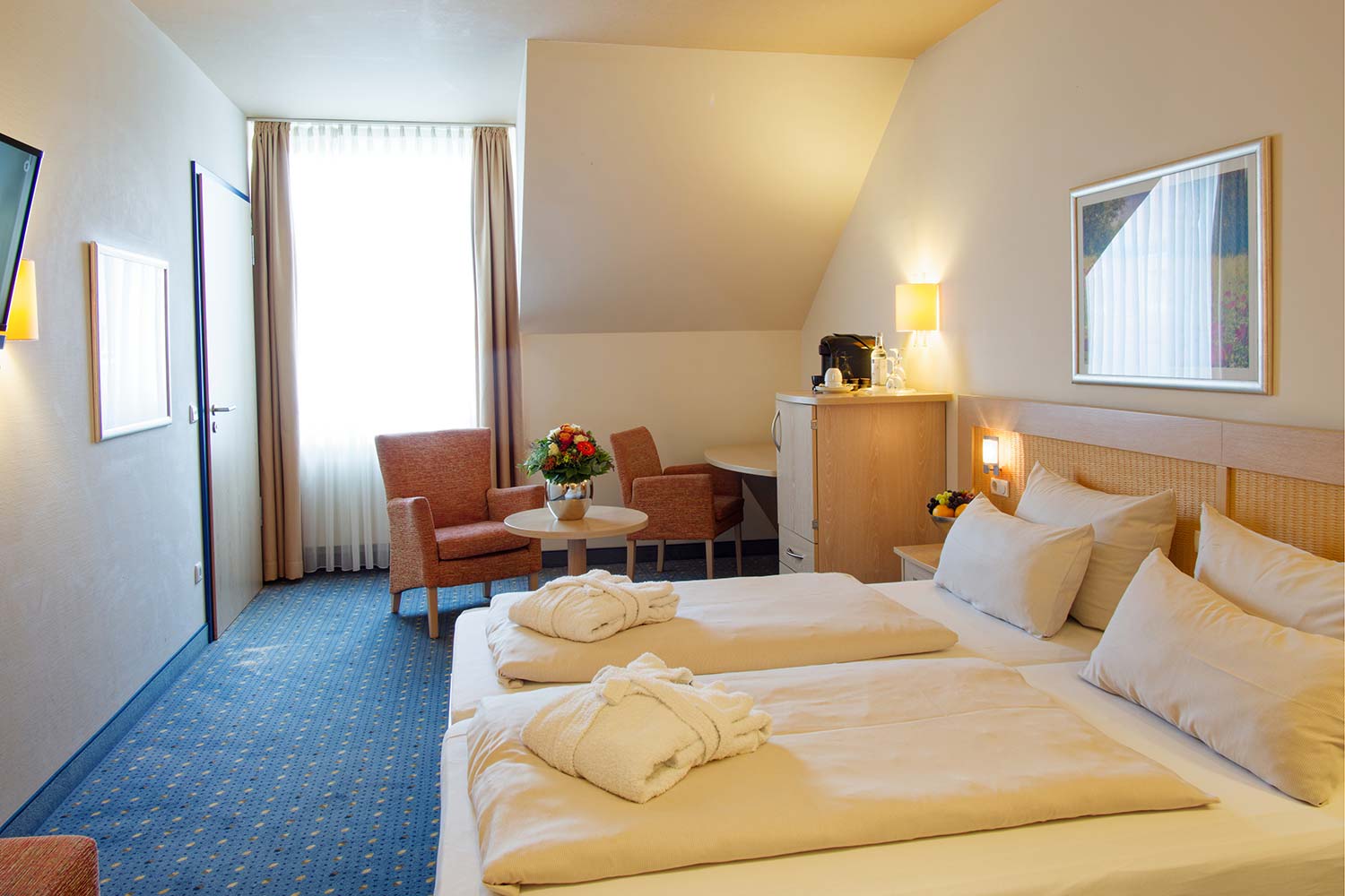 Komfortables Comfort Zimmer im Hotel von Euch in Meppen mit hochwertiger Ausstattung