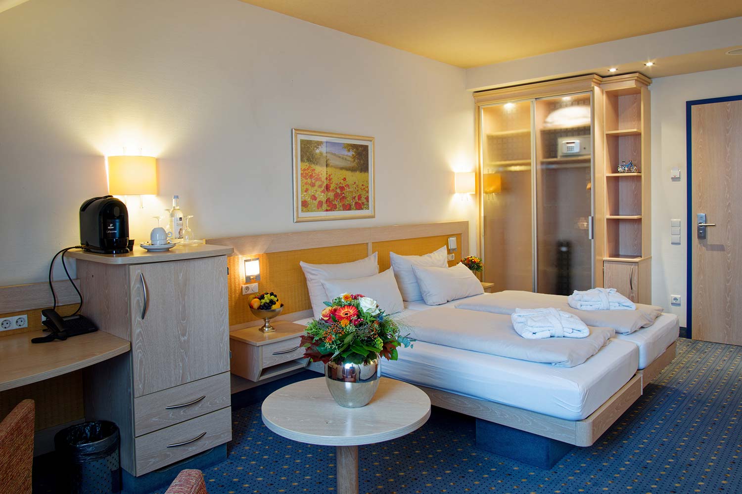 Modern eingerichtetes Comfort Zimmer im Hotel von Euch in Meppen