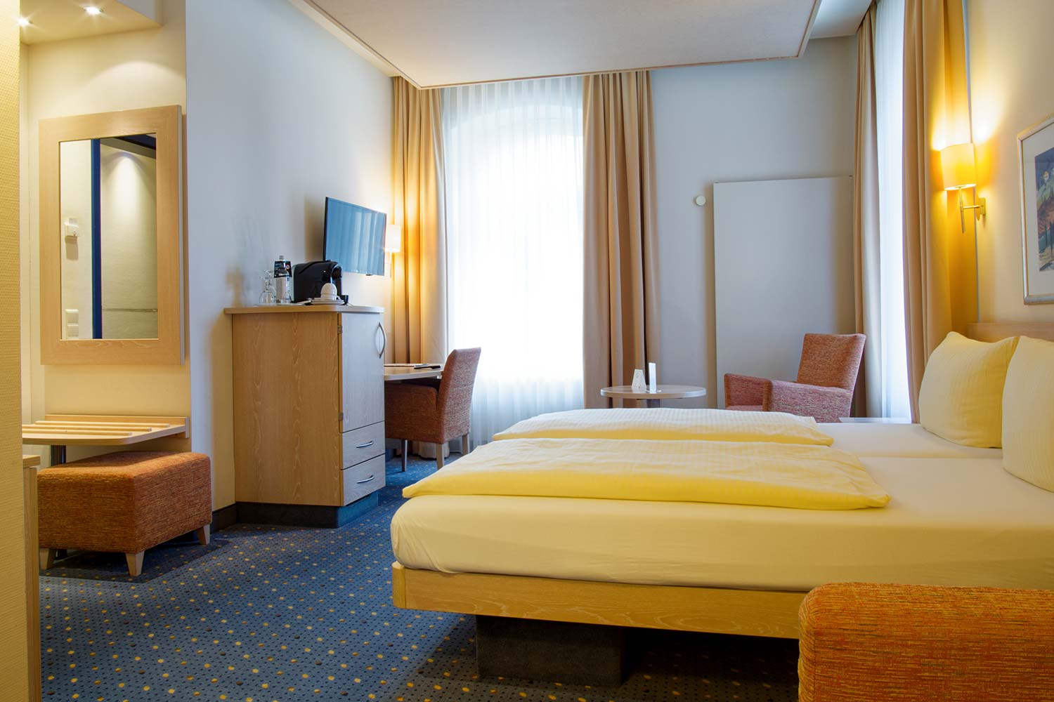 Superior Zimmer im Hotel von Euch in Meppen mit modernem Design und hohem Wohnkomfort